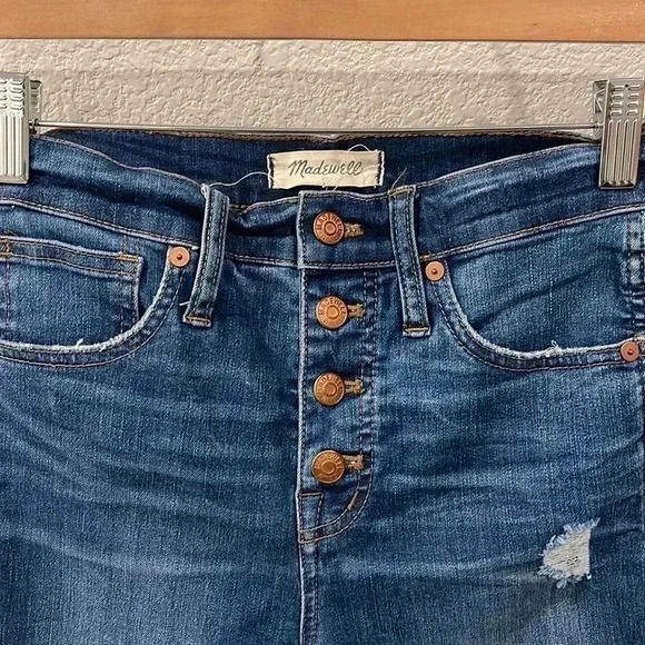 MADEWELL HIGH RISE SKINNY JEANS - Picture 2 of 3